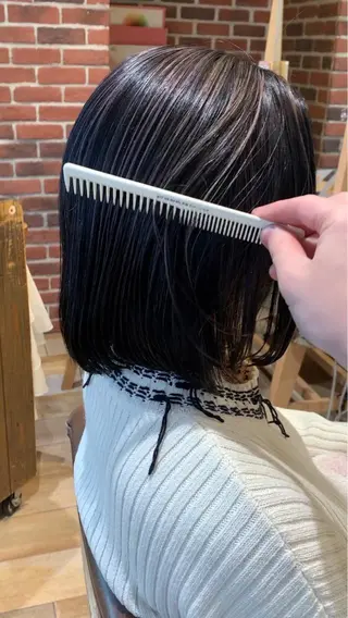 ミディアム カラー メンズパーマ&メンズ 縮毛矯正ならヒラノのヘアスタイル