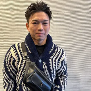 ショート パーマ メンズ QUENCH hair design所属・Kinoshita Akieのヘアスタイル