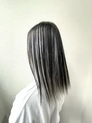 セミロング カラー ヘアアレンジ メンズ ✨最強美容師✨ 💙にっしー西村💙のヘアスタイル