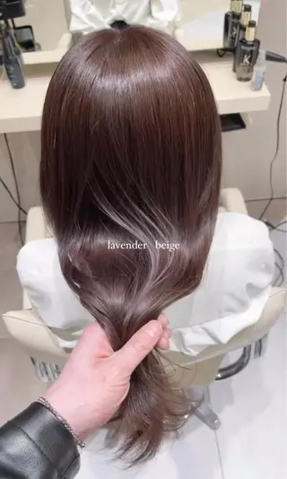 ミディアム カラー corso by K-two所属・k-two top stylist 林原のヘアスタイル