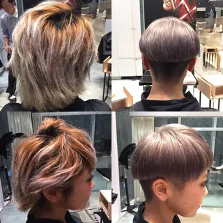 ショート カラー Re:ta KANZOのヘアスタイル