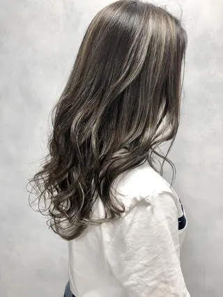 セミロング 小澤大輔 YOLO hairのヘアスタイル