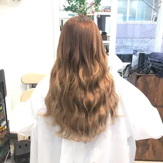 ロング カラー ヘアアレンジ リピート指名no.1 /ruiのヘアスタイル