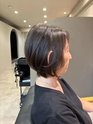 ショート MILSHE所属・山添 舞優のヘアスタイル