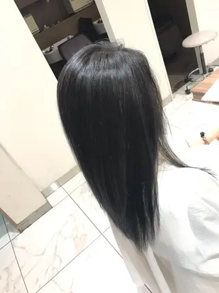 ロング カラー 【メンズ縮毛矯正】 田中秀斗のヘアスタイル