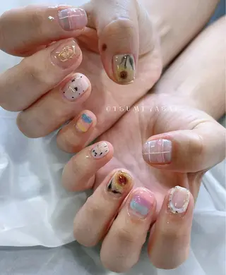 ネイル otsumeyasan所属・わたなべ ちかのネイルデザイン