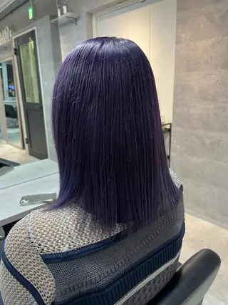 ロング カラー L'wis所属・川浪 ほほみのヘアスタイル