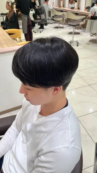 パーマ メンズ 【メンズパーマ✨️ フェザーパーマ】岩城のヘアスタイル