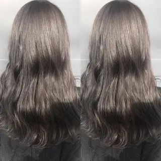 ロング カラー 長谷川 沙紀のヘアスタイル