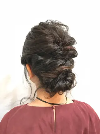 ヘアアレンジ 渋谷宮益坂 omoのヘアスタイル