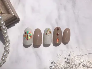 ネイル ネイルPetit Ribbonのネイルデザイン