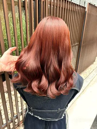 ロング I S所属・🌿透明感カラー‪ 縮毛矯正✨かずきのヘアスタイル