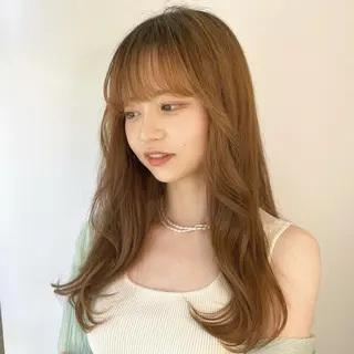 ロング カラー GOODDAY ヘアサロンのヘアスタイル