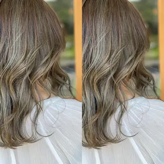 ロング カラー Snaly カラー特化ページのヘアスタイル