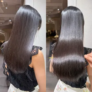 ロング パーマ 🌟透明感カラー🌟 恵比寿/sayuのヘアスタイル