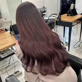 ロング カラー RYOSUKE ハイトーンのヘアスタイル