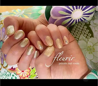 ネイル フルリール 【プライベートサロンのネイルデザイン