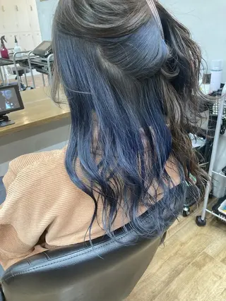 ロング カラー ANGELICA 天理店のヘアスタイル