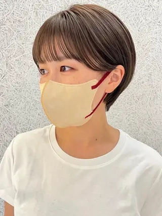 ショート カラー SOYON 🤍CHIZU🤍.のヘアスタイル