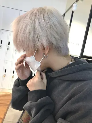 ショート メンズ 🇰🇷カルマパーマ kaito🇰🇷のヘアスタイル