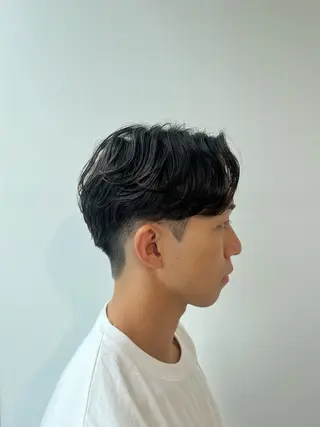 ショート パーマ メンズ 🏆メンズヘア特化 🥇代表りんぺーのヘアスタイル