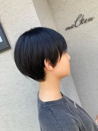 ショート maCken所属・松本　友佑 maCkenのヘアスタイル