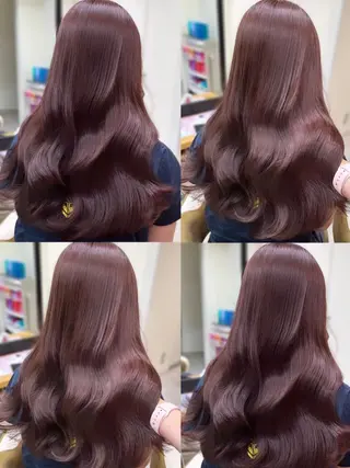 ロング カラー ブリーチなしWカラー 🎀韓国ヘア/amiのヘアスタイル