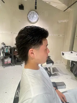 メンズ FRANK’S BARBE(E)R THE STAND.飯田橋店所属・池田 丈也のヘアスタイル