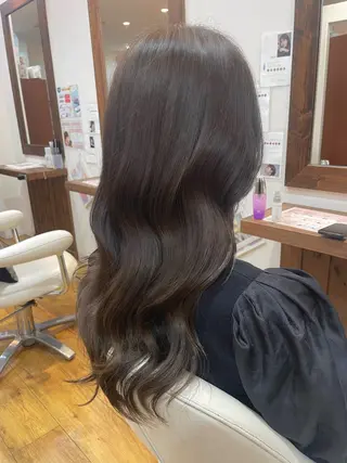 セミロング カラー 💖メンズモデル 募集/晴香💖のヘアスタイル