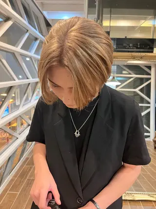 カラー 松野 心音のヘアスタイル