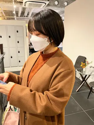 ショート ショート/パーマ/ カラー/FUKOのヘアスタイル