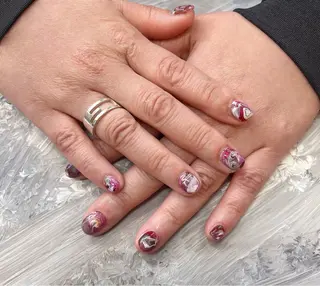 ネイル 羽兼 楓夏のマツエク・マツパデザイン