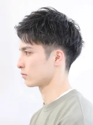 パーマ 【メンズパーマ】比嘉 啓人のヘアスタイル