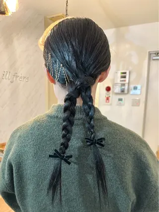 ヘアアレンジ 梅田  illfrere 所属・イルフレール ryuのヘアスタイル