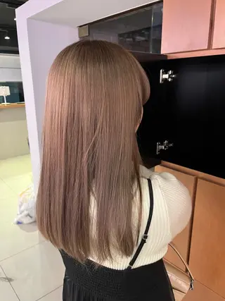 セミロング きど ゆうきのヘアスタイル