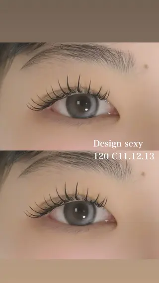 マツエク・マツパ BRILLANTE/ FUKAのマツエク・マツパデザイン