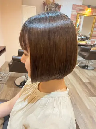 ショート 馬場 百合恵のヘアスタイル