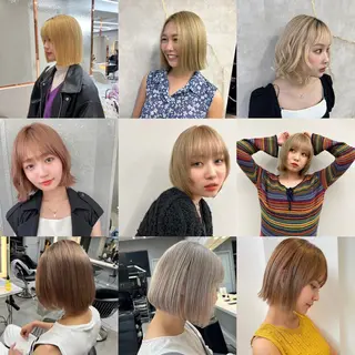 ショート カラー 池袋/似合わせ/縮毛 髪質改善【ugen】のヘアスタイル