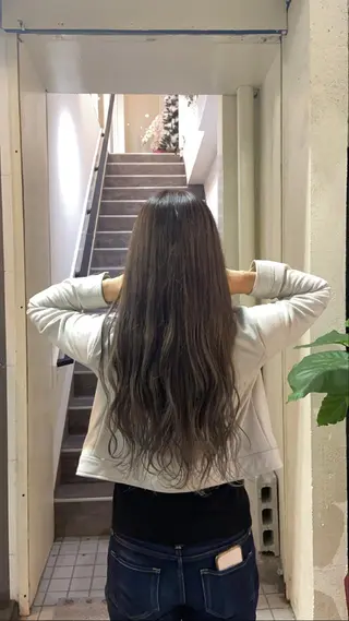 ロング nico🏁 rihoのヘアスタイル