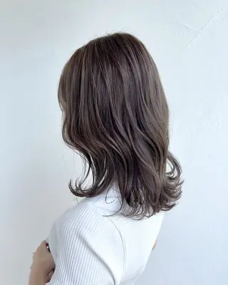 ミディアム Strawberry所属・原田 志保のヘアスタイル