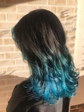 ロング カラー 🟦西荻窪メンズ特化 美容師🟦Yu-Jiのヘアスタイル