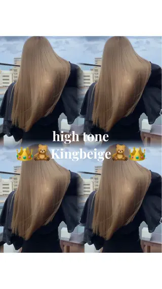 ロング カラー ブロンド/ベージュ系 /🪽そうま🪽のヘアスタイル