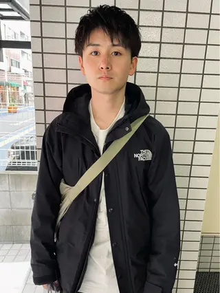 ショート メンズ ruki yabeのヘアスタイル