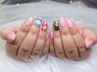 ネイル lucky nail 歌舞伎町のネイルデザイン