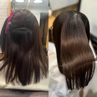 セミロング Salowin銀座suite店所属・美髪縮毛矯正/髪質 改善カラー/寺倉海人のヘアスタイル