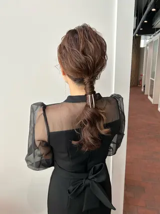 ロング 🔴CURIO キュリオ/南船場🔴のヘアスタイル