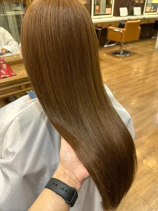 ロング あずま みゆのヘアスタイル