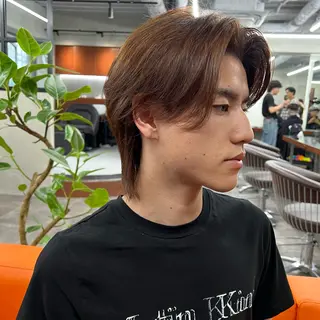ショート カラー メンズ 🍒暖色カラー🍒 渋谷/YUUのヘアスタイル