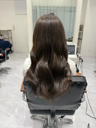 ロング 西川 ことねのヘアスタイル