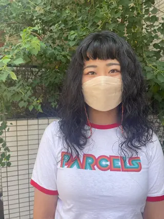 ロング パーマ 海外レイヤー 🇺🇸/ヒナコのヘアスタイル